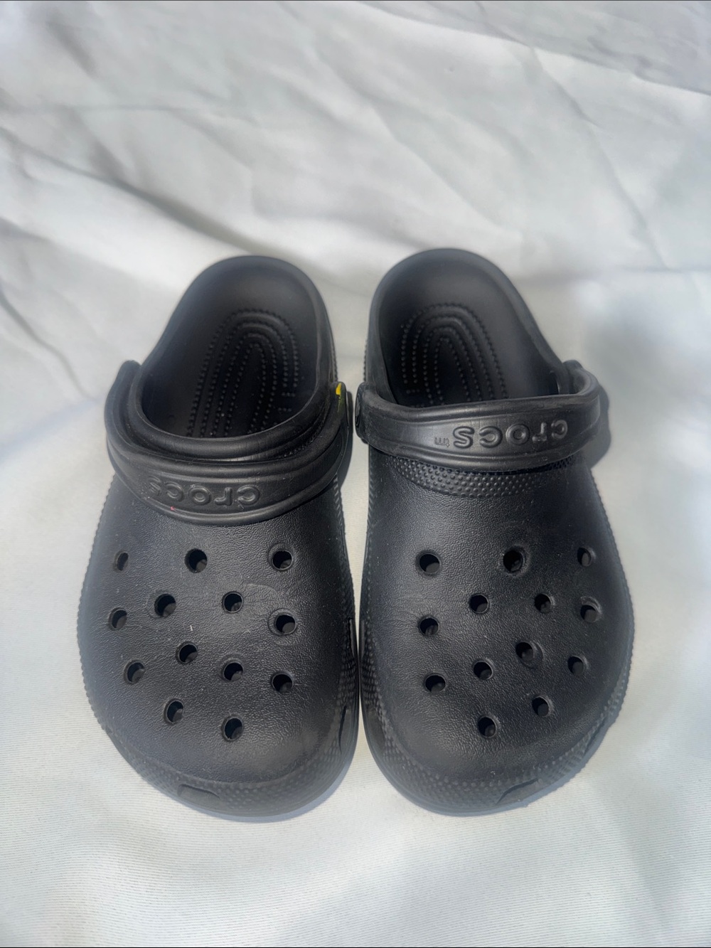 CROCS Kids Black Classic Clog Water Shoe